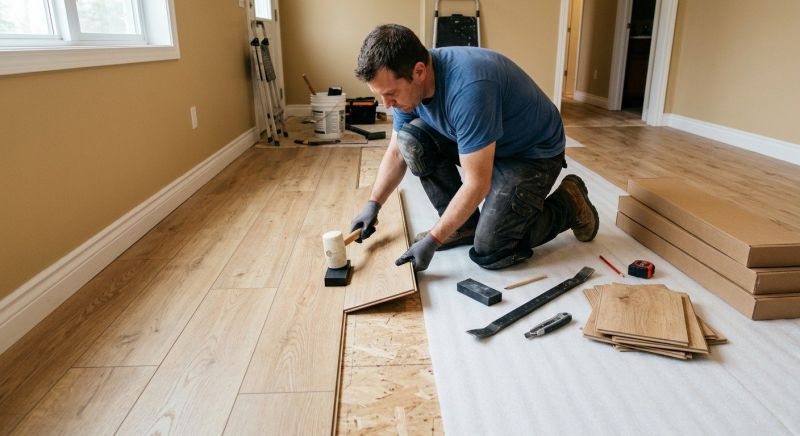 Laminate Floor Installation in Lake Stevens, WA