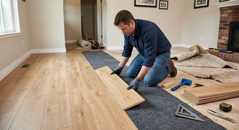 Laminate Floor Remodeling in Snohomish County, WA