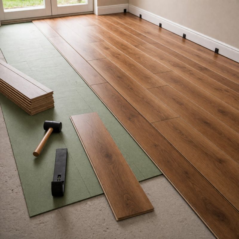 Laminate Floor Replacement in Kingston, WA