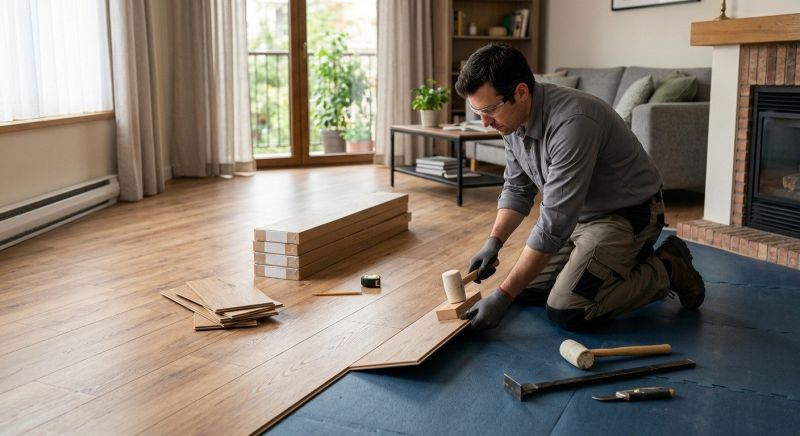 Laminate Floor Replacement in Lynnwood, WA