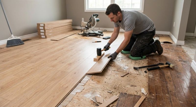 Laminate Floor Replacement in Snohomish, WA