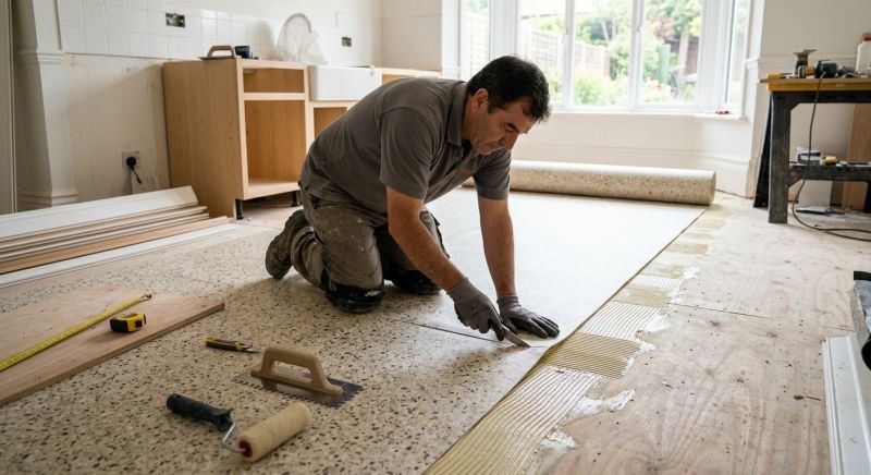 Linoleum Floor Installation in Bellevue, WA