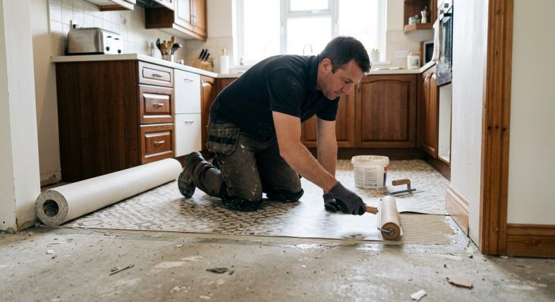 Linoleum Floor Installation in Lake Stevens, WA
