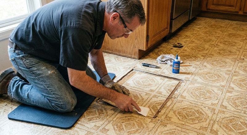 Linoleum Floor Installation in Mukilteo, WA