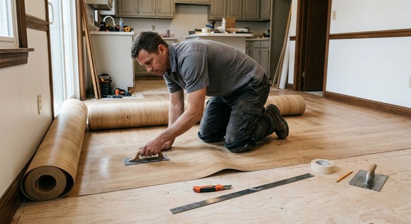 Sheet Flooring Installation in Bellevue, WA