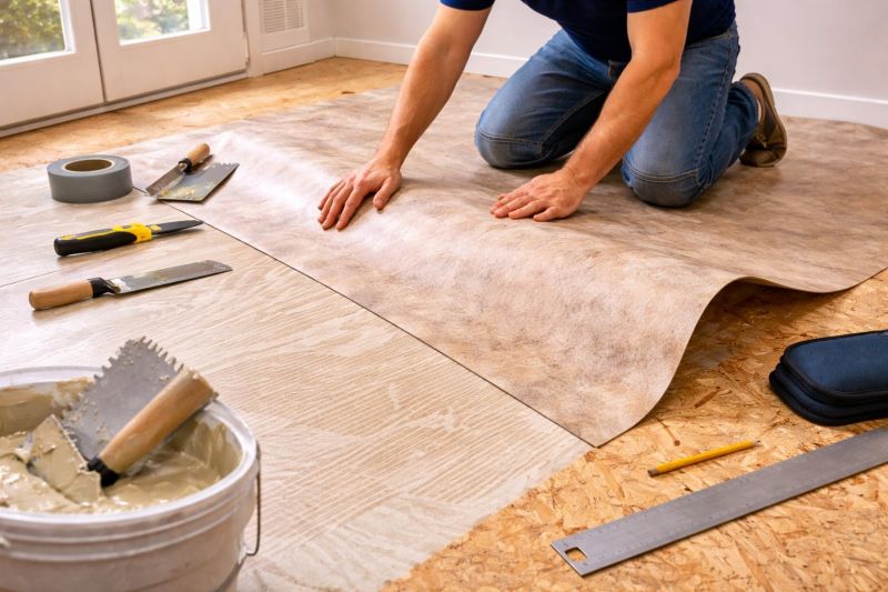 Sheet Flooring Installation in Everett, WA
