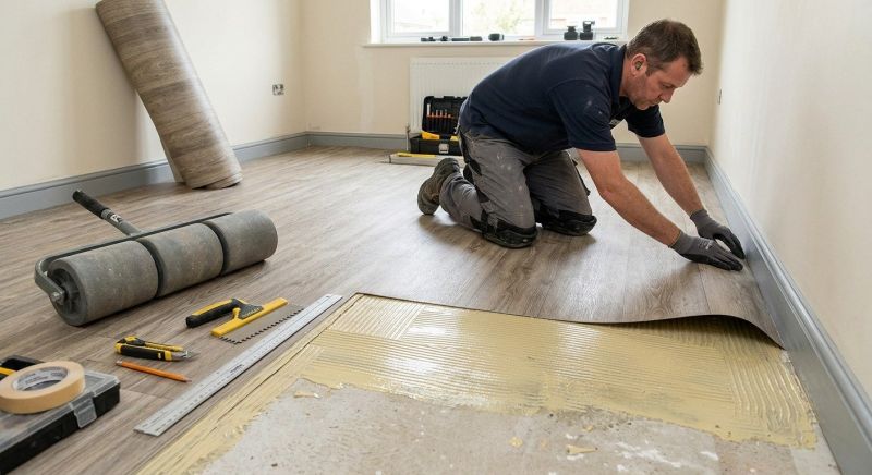 Sheet Flooring Installation in Snohomish County, WA
