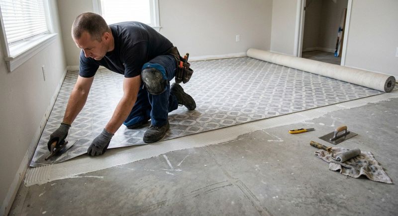 Sheet Flooring Installation in Snohomish County, WA