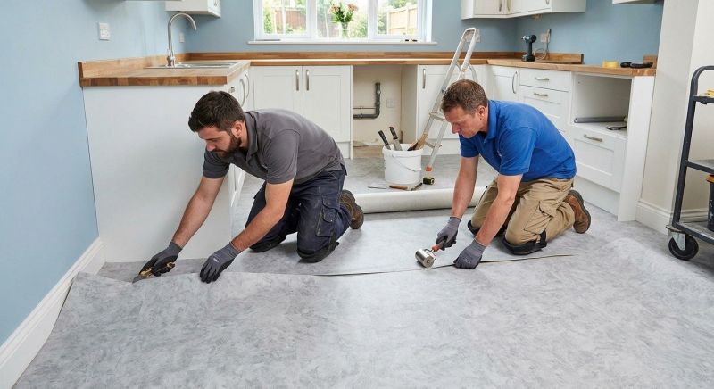 Sheet Linoleum Installation in Snohomish County, WA