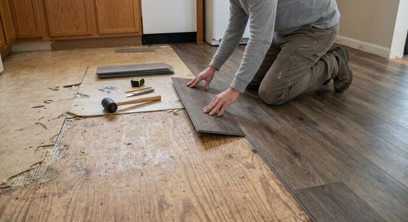 Vinyl Flooring Installation in Bothell, WA