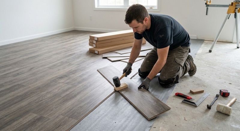 Vinyl Flooring Installation in Kingston, WA