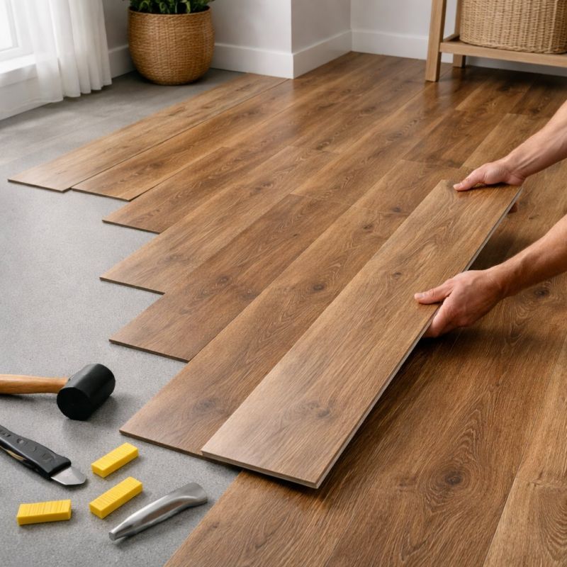 Vinyl Plank Floor Installation in Snohomish County, WA