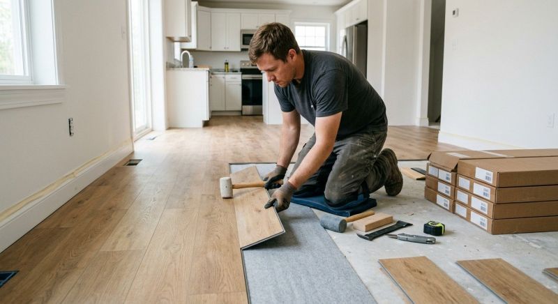 Vinyl Plank Floor Installation in Snohomish County, WA