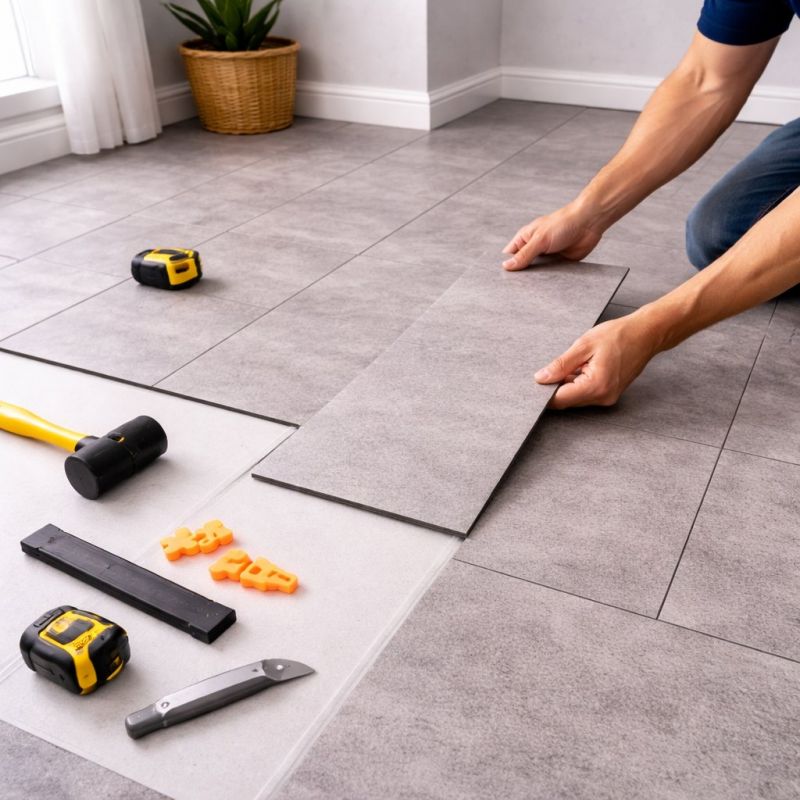Vinyl Tile Replacement in Snohomish County, WA